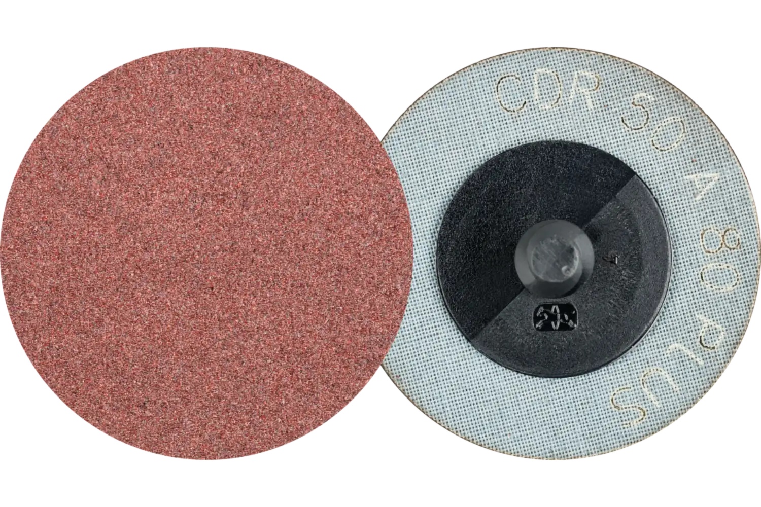 Picture of Pferd CombiDisc Abrasive Disc, 2" Dia, Type CDR, 80 Grit, Aluminum oxide A-Plus